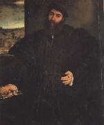 Lorenzo Lotto Gentiluomo (mk45) oil painting reproduction